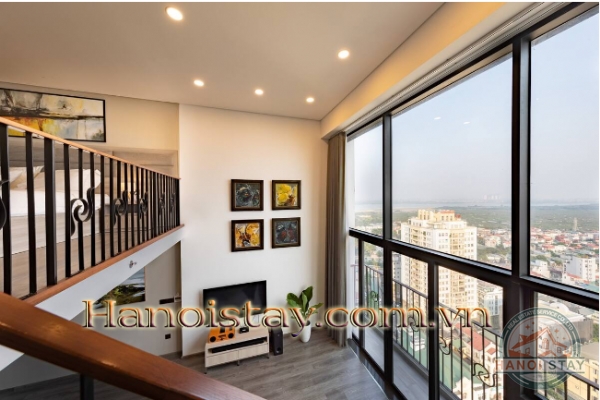 Cho thuê căn hộ chung cư cao cấp douplex view Hồ Tây và sông Hồng 5