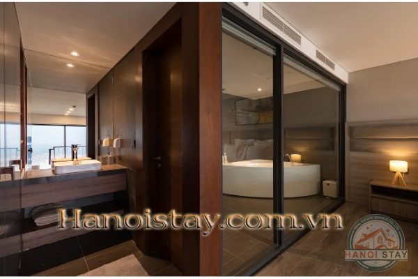 Cho thuê căn hộ chung cư cao cấp douplex view Hồ Tây và sông Hồng 8