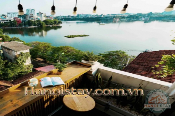 Cho thuê căn hộ có sân thượng view hồ Trúc Bạch quận Ba Đình 12