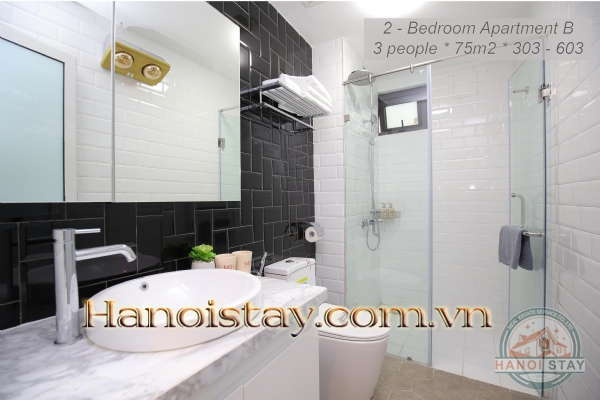 Chính chủ cần cho thuê căn hộ dịch vụ mới hoàn toàn, giá hợp lý phố Hoàng Hoa Thám 1