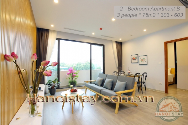 Chính chủ cần cho thuê căn hộ dịch vụ mới hoàn toàn, giá hợp lý phố Hoàng Hoa Thám 2
