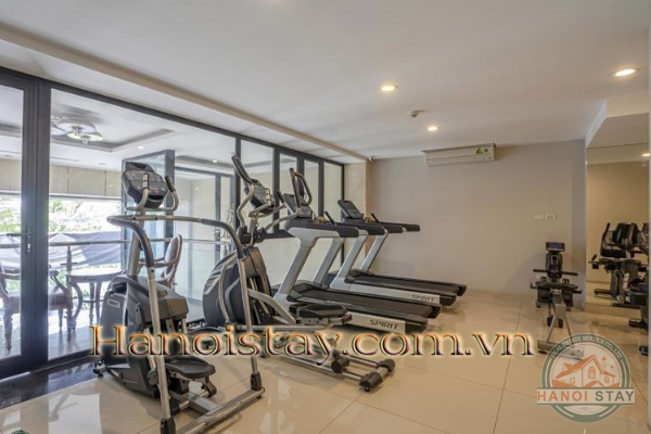 Mãn nhãn view Hồ Tây từ căn hộ dịch vụ cho thuê tại Làng Yên Phụ 21