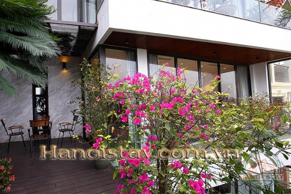 Hòa mình với thiên nhiên Hồ Tây tại căn hộ dịch vụ cho thuê tại Làng Yên Phụ quận Tây Hồ 5