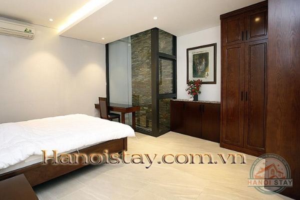 Hòa mình với thiên nhiên Hồ Tây tại căn hộ dịch vụ cho thuê tại Làng Yên Phụ quận Tây Hồ 19
