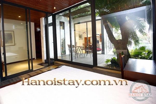 Hòa mình với thiên nhiên Hồ Tây tại căn hộ dịch vụ cho thuê tại Làng Yên Phụ quận Tây Hồ 20
