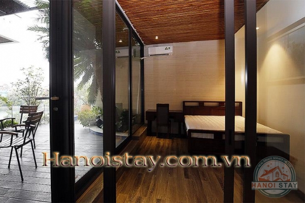 Hòa mình với thiên nhiên Hồ Tây tại căn hộ dịch vụ cho thuê tại Làng Yên Phụ quận Tây Hồ 22