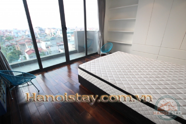 Tìm khách nước ngoài thuê căn hộ dịch vụ BAN CÔNG SIÊU ĐẸP quận Tây Hồ 20