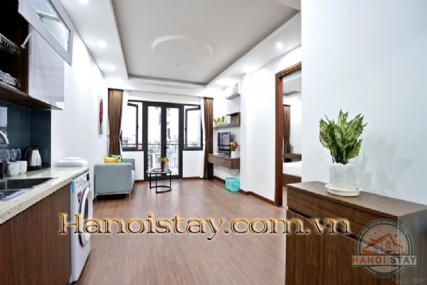 Cho thuê căn hộ dịch vụ 1 phòng ngủ giá tốt nhất khu vực quận Tây Hồ 6