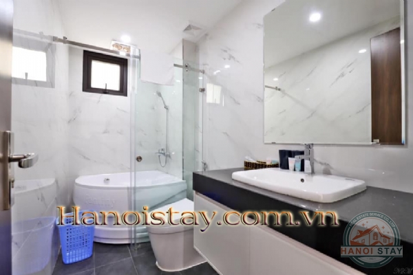 Căn hộ dịch vụ siêu đẹp phố Trịnh Công Sơn , an ninh cho người nước ngoài thuê 1