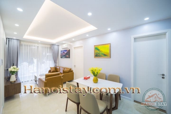 Cho thuê căn hộ 2PN Vinhomes D Capitale không gian mở liên hoàn kết nối với thiên nhiên 23