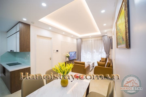 Cho thuê căn hộ 2PN Vinhomes D Capitale không gian mở liên hoàn kết nối với thiên nhiên 40