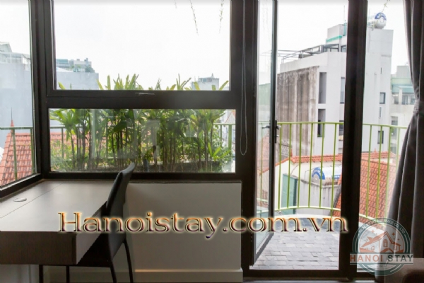 Cho thuê căn hộ 1 PN đường Xuân Diệu, Tây Hồ độc đáo với phong cách color block 7