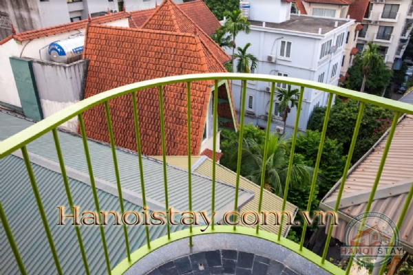 Cho thuê căn hộ 1 PN đường Xuân Diệu, Tây Hồ độc đáo với phong cách color block 10