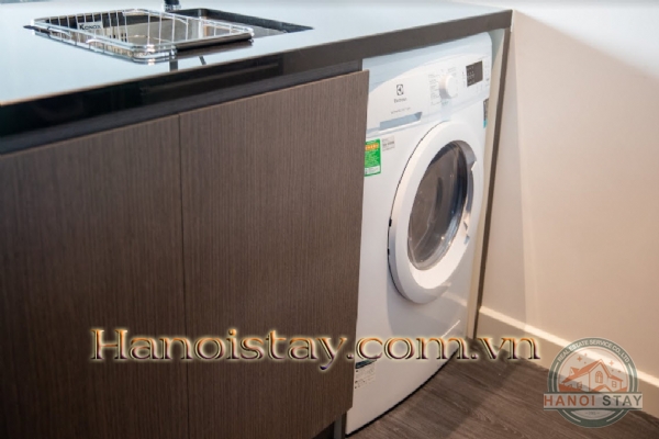 Cho thuê căn hộ 1 PN đường Xuân Diệu, Tây Hồ độc đáo với phong cách color block 25