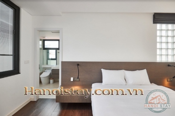 Cho thuê căn hộ DV 2 PN tại Ba Đình 7