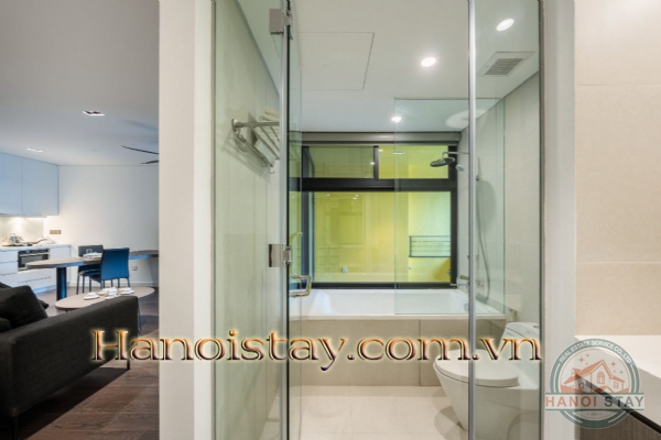 Cho thuê căn hộ 2 PN Đội Cấn, Ba Đình 13