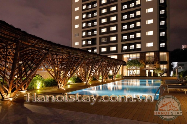 Căn hộ dịch vụ Roygent Parks Hà Nội hội tụ tinh hoa văn hóa Nhật Bản trong thiết kế. 1