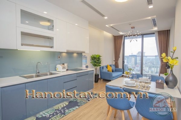 Cho thuê căn hộ cao cấp Vinhomes Metropolis, 1 phòng ngủ, view thành phố tại quận Ba Đình 25