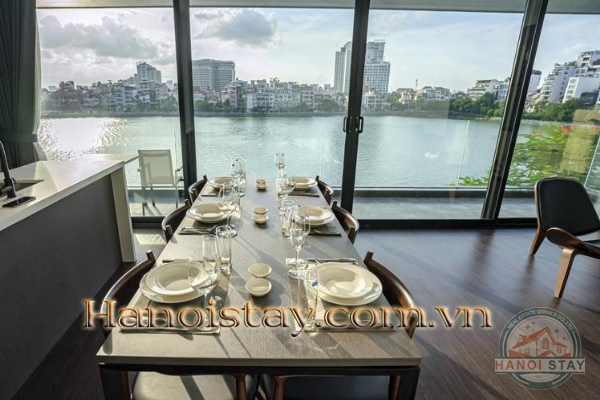 Cho thuê căn hộ cao cấp view Hồ Tây, mở cửa là đắm chìm vào không gian xanh mát 4