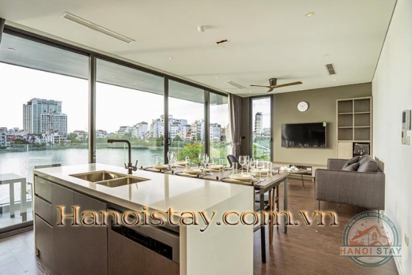 Cho thuê căn hộ cao cấp view Hồ Tây, mở cửa là đắm chìm vào không gian xanh mát 10