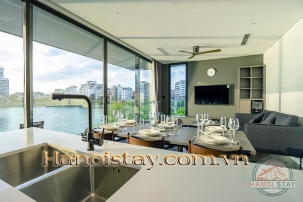 Cho thuê căn hộ cao cấp view Hồ Tây, mở cửa là đắm chìm vào không gian xanh mát 9