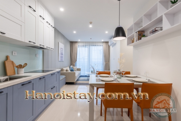 Cho thuê ngắn và dài hạn căn hộ cao cấp 3PN Vinhomes Times City đẹp mê ly 1