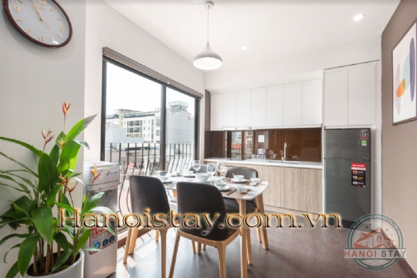 Cho thuê Căn hộ 1PN sáng thoáng tại Liễu Giai, Ba Đình 2