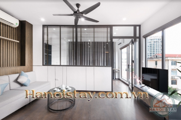 Cho thuê Căn hộ 1PN sáng thoáng tại Liễu Giai, Ba Đình 4