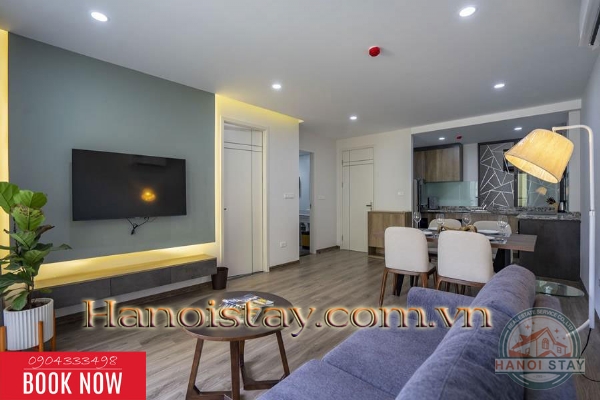 Cho thuê căn hộ 1PN cao cấp Yên Phụ, Tây Hồ, phù hợp người nước ngoài 4