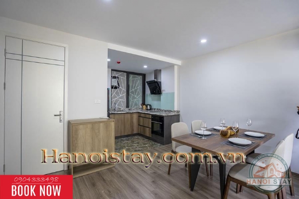 Cho thuê căn hộ 1PN cao cấp Yên Phụ, Tây Hồ, phù hợp người nước ngoài 10