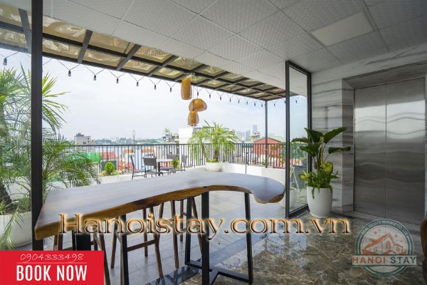 Cho thuê căn hộ 1PN cao cấp Yên Phụ, Tây Hồ, phù hợp người nước ngoài 18