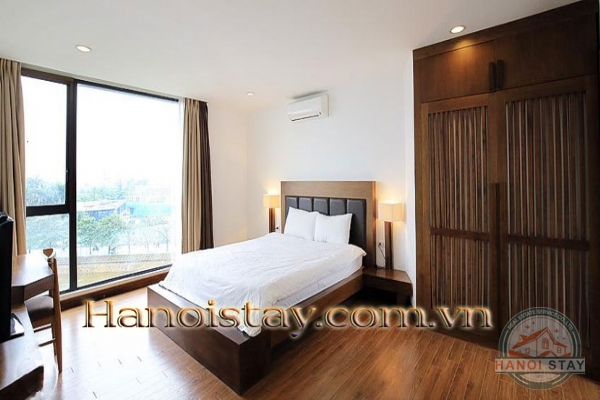 Cho thuê Căn hộ 2 phòng ngủ view hồ, đầy đủ tiện nghi KV Quảng Khánh, Tây Hồ 3
