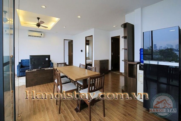 Cho thuê Căn hộ 2 phòng ngủ view hồ, đầy đủ tiện nghi KV Quảng Khánh, Tây Hồ 8