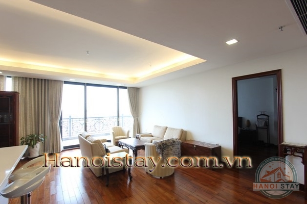 Cho thuê căn hộ dịch vụ cao cấp 3PN view hồ tây lãng mạn kv Xuân Diệu, Tây hồ với ban công lớn 11