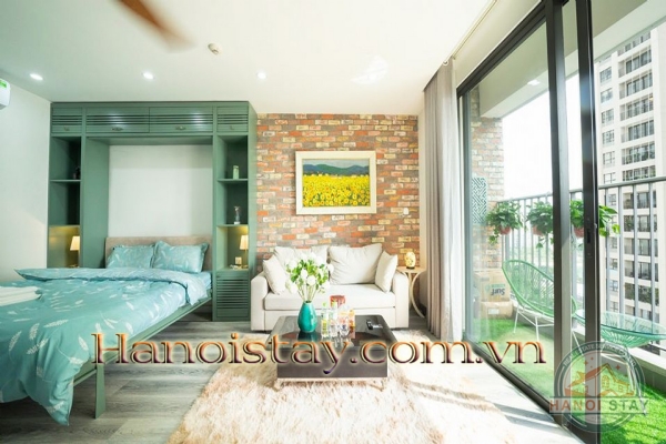 Vinhomes Trần Duy Hưng: Cho thuê ngắn hạn và dài hạn căn hộ Studio thanh lịch & sang trọng 1