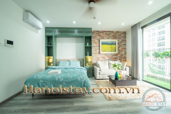 Vinhomes Trần Duy Hưng: Cho thuê ngắn hạn và dài hạn căn hộ Studio thanh lịch & sang trọng 2