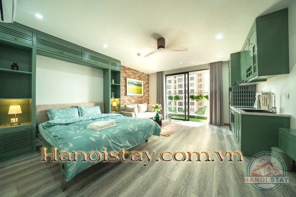Vinhomes Trần Duy Hưng: Cho thuê ngắn hạn và dài hạn căn hộ Studio thanh lịch & sang trọng 3