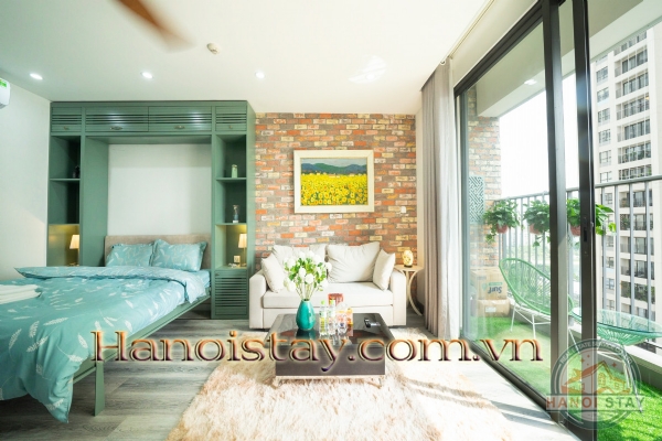 Vinhomes Trần Duy Hưng: Cho thuê ngắn hạn và dài hạn căn hộ Studio thanh lịch & sang trọng 7