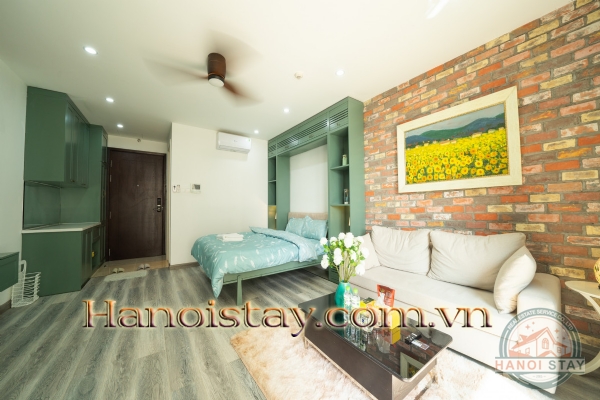 Vinhomes Trần Duy Hưng: Cho thuê ngắn hạn và dài hạn căn hộ Studio thanh lịch & sang trọng 8