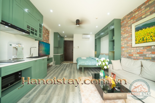 Vinhomes Trần Duy Hưng: Cho thuê ngắn hạn và dài hạn căn hộ Studio thanh lịch & sang trọng 9