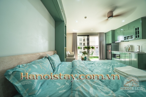 Vinhomes Trần Duy Hưng: Cho thuê ngắn hạn và dài hạn căn hộ Studio thanh lịch & sang trọng 13