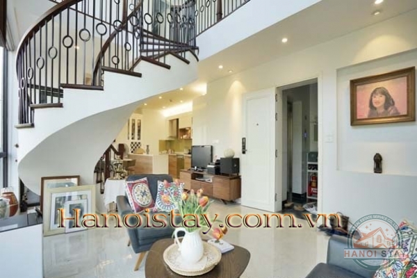 Cho thuê Căn hộ Penthouse View Hồ Tây hiện đại và đem lại sự thoải mái nhất 12