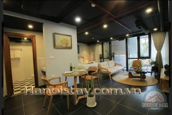 Cho thuê căn hộ dịch vụ tại Kim Mã, Ba Đình đơn giản, phóng khoáng và tinh tế 1