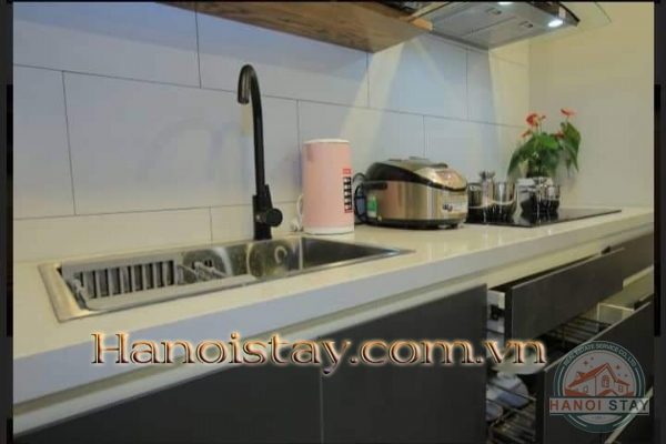 Cho thuê căn hộ dịch vụ tại Kim Mã, Ba Đình đơn giản, phóng khoáng và tinh tế 7