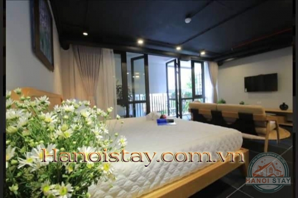 Cho thuê căn hộ dịch vụ tại Kim Mã, Ba Đình đơn giản, phóng khoáng và tinh tế 8