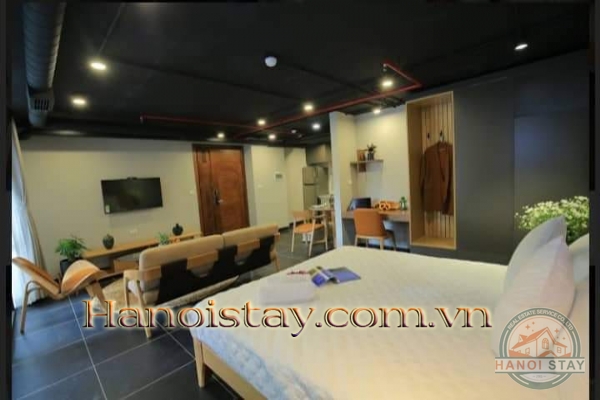 Cho thuê căn hộ dịch vụ tại Kim Mã, Ba Đình đơn giản, phóng khoáng và tinh tế 9