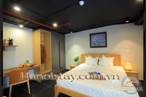 Cho thuê căn hộ dịch vụ tại Kim Mã, Ba Đình đơn giản, phóng khoáng và tinh tế 14