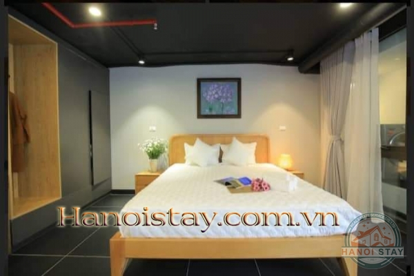 Cho thuê căn hộ dịch vụ tại Kim Mã, Ba Đình đơn giản, phóng khoáng và tinh tế 15