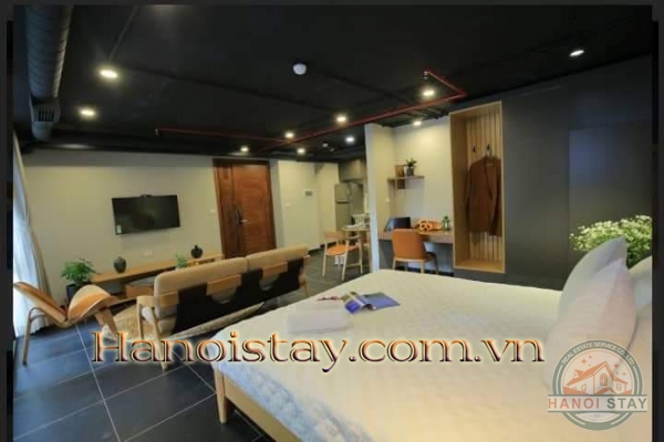 Cho thuê căn hộ dịch vụ tại Kim Mã, Ba Đình đơn giản, phóng khoáng và tinh tế 16