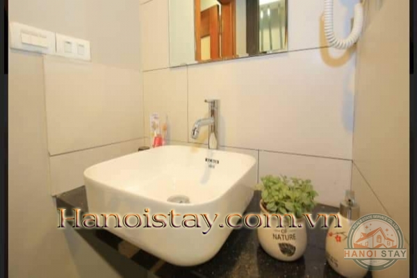 Cho thuê căn hộ dịch vụ tại Kim Mã, Ba Đình đơn giản, phóng khoáng và tinh tế 19